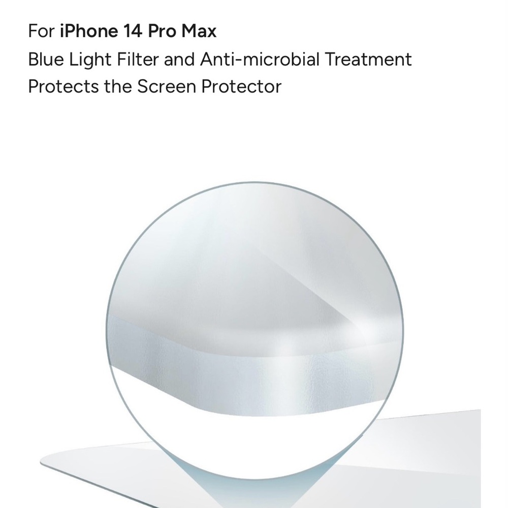 ZAGG iPhone 14 Pro Max (glass elite vision guard screen protector) NWT - Picture 11 of 13